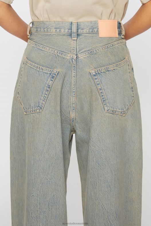 Super baggy fit jeans - 2023F Blue/Beige Acne Studios R66LJ440 Apparel