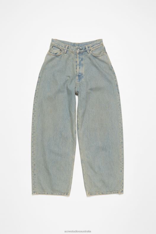 Super baggy fit jeans - 2023F Blue/Beige Acne Studios R66LJ440 Apparel