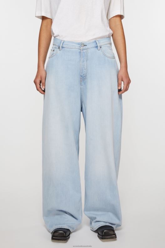 Super baggy fit jeans - 2023F Mid Blue Acne Studios R66LJ219 Apparel