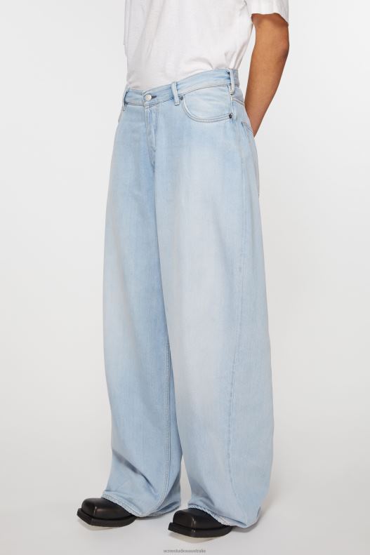 Super baggy fit jeans - 2023F Mid Blue Acne Studios R66LJ219 Apparel