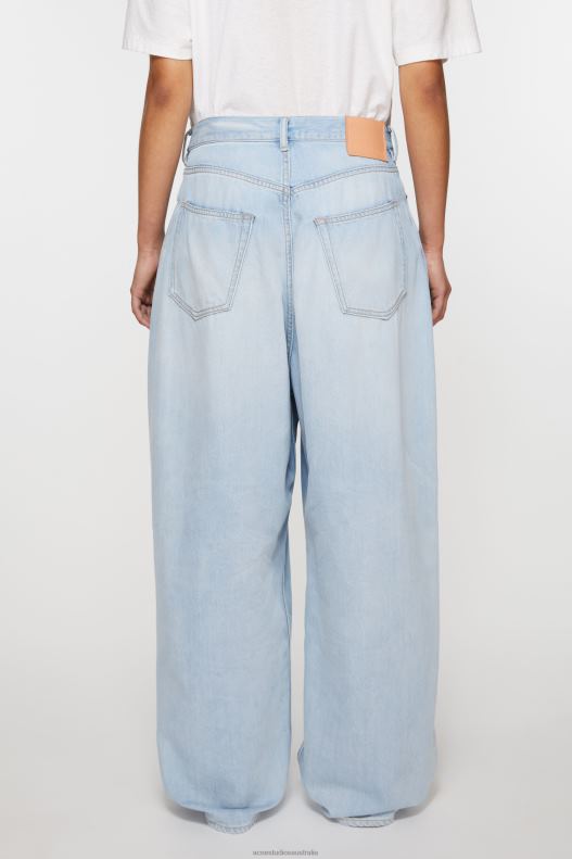 Super baggy fit jeans - 2023F Mid Blue Acne Studios R66LJ219 Apparel