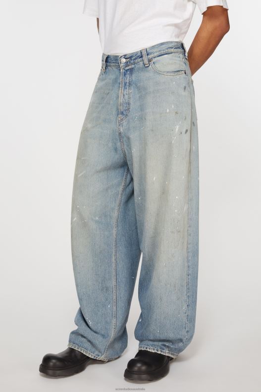 Super baggy fit jeans - 2023M Light Blue Acne Studios R66LJ1105 Apparel