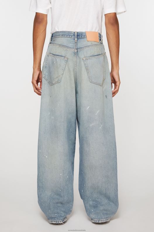 Super baggy fit jeans - 2023M Light Blue Acne Studios R66LJ1105 Apparel