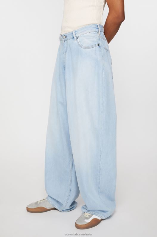 Super baggy fit jeans - 2023M Light Blue Acne Studios R66LJ1116 Apparel