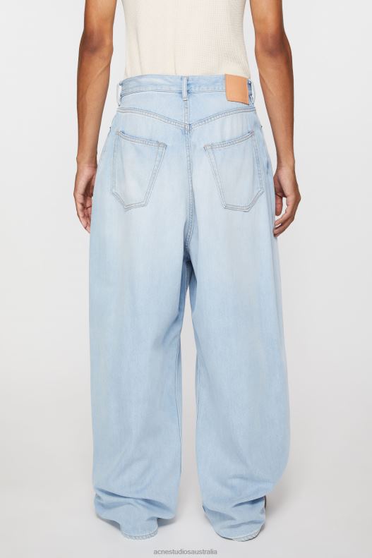 Super baggy fit jeans - 2023M Light Blue Acne Studios R66LJ1116 Apparel