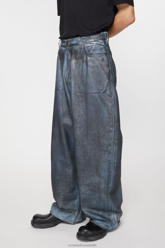 Super baggy fit jeans - 2023M Silver/Blue Acne Studios R66LJ1045 Apparel