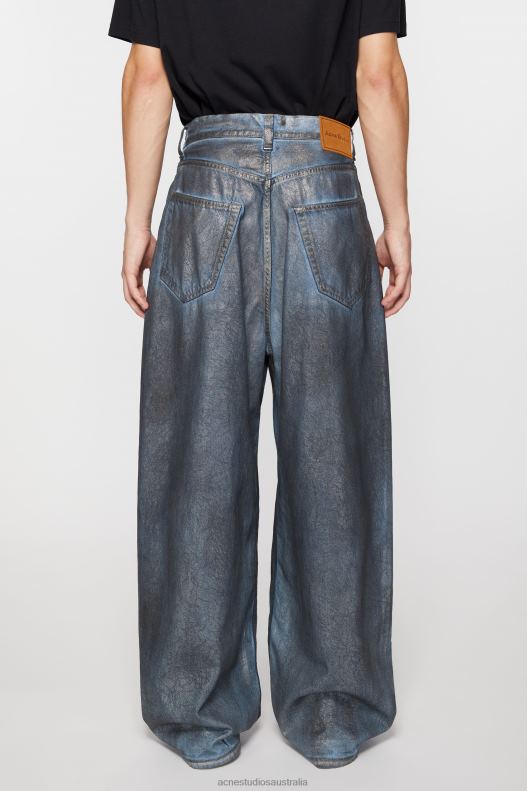 Super baggy fit jeans - 2023M Silver/Blue Acne Studios R66LJ1045 Apparel