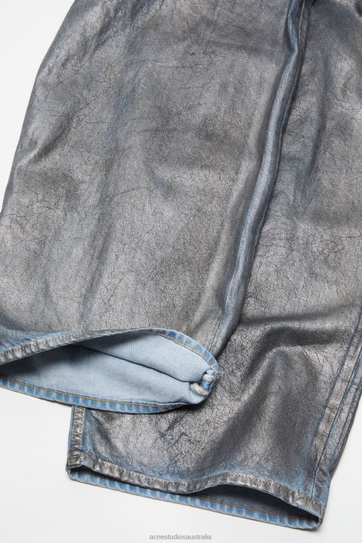 Super baggy fit jeans - 2023M Silver/Blue Acne Studios R66LJ1045 Apparel