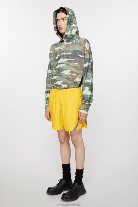 Swim shorts Yellow Acne Studios R66LJ1110 Apparel