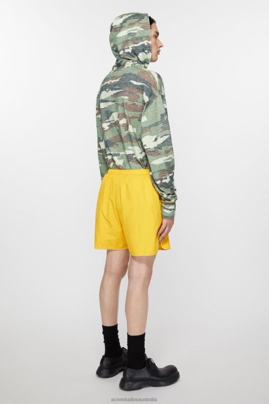 Swim shorts Yellow Acne Studios R66LJ1110 Apparel