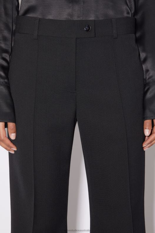 Tailored flared trousers Black Acne Studios R66LJ331 Apparel