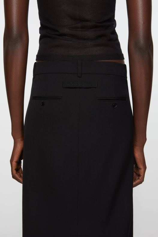 Tailored skirt Black Acne Studios R66LJ265 Apparel