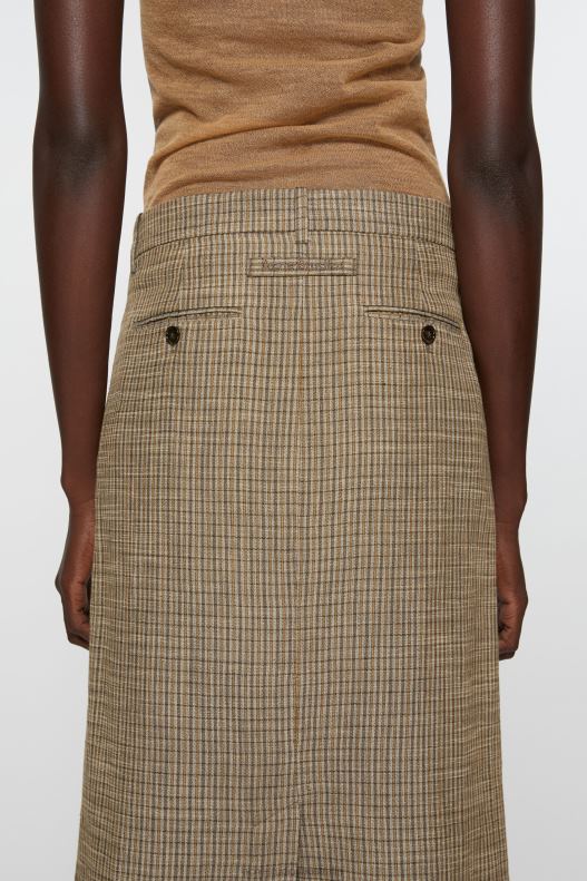 Tailored skirt Multi Brown Acne Studios R66LJ263 Apparel