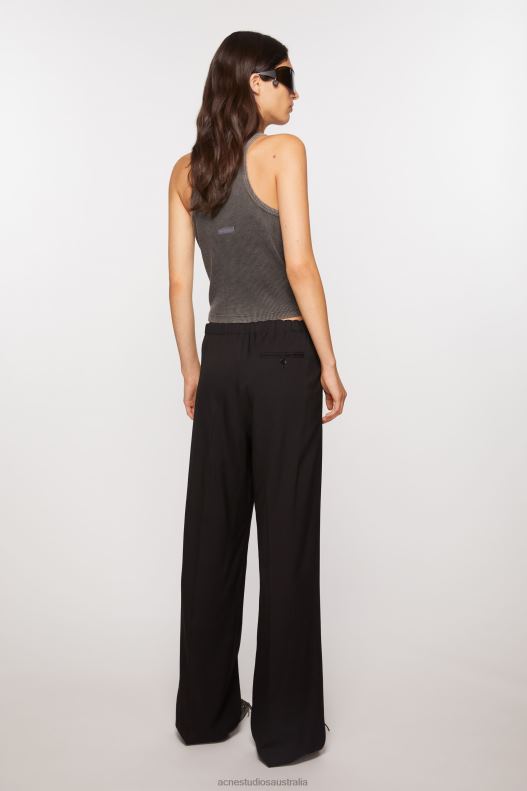 Tailored trousers Black Acne Studios R66LJ287 Apparel