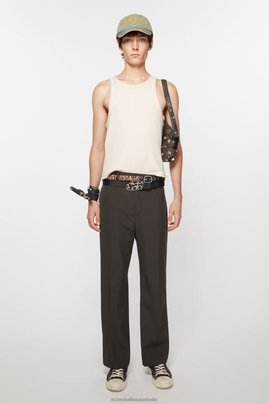 Tailored trousers Cacao Brown Acne Studios R66LJ1041 Apparel