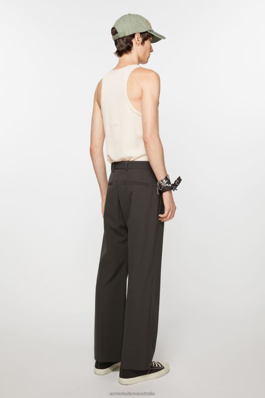 Tailored trousers Cacao Brown Acne Studios R66LJ1041 Apparel