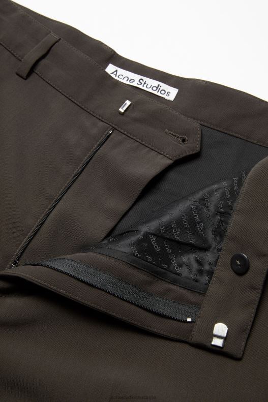 Tailored trousers Cacao Brown Acne Studios R66LJ1041 Apparel