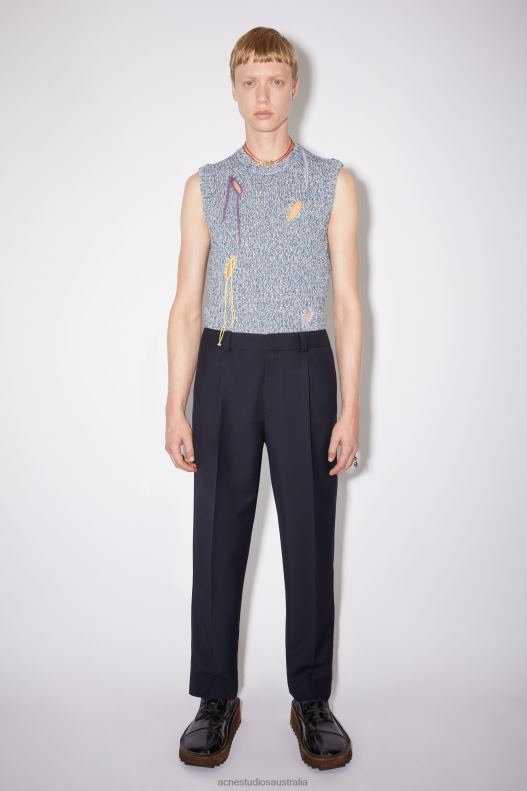 Tailored trousers Navy Acne Studios R66LJ1194 Apparel