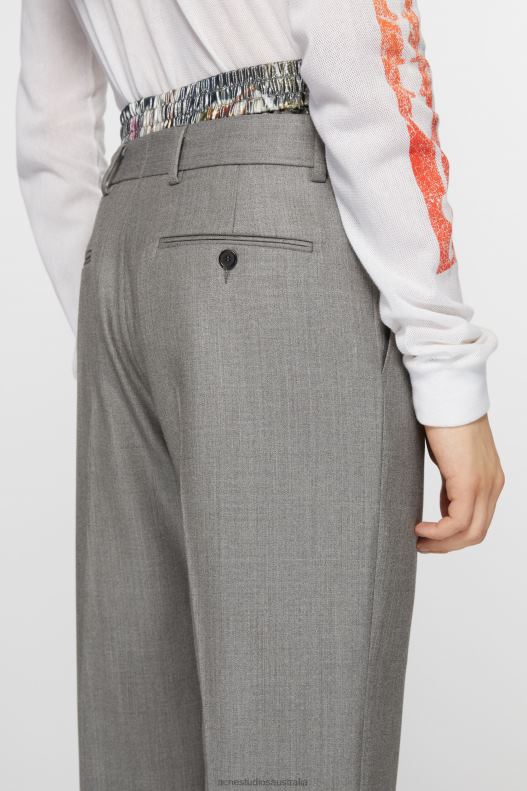 Tailored trousers Vintage Grey Melange Acne Studios R66LJ1037 Apparel