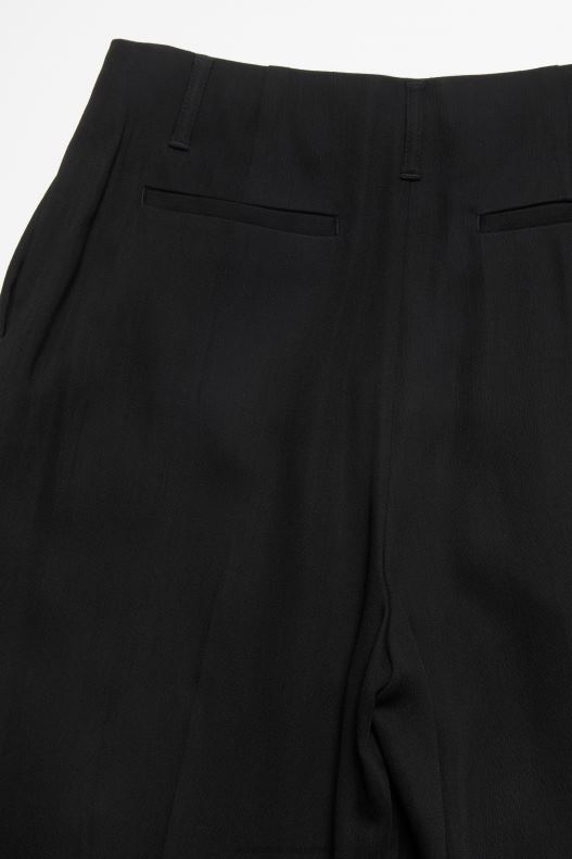 Tailored wool blend trousers Black Acne Studios R66LJ302 Apparel