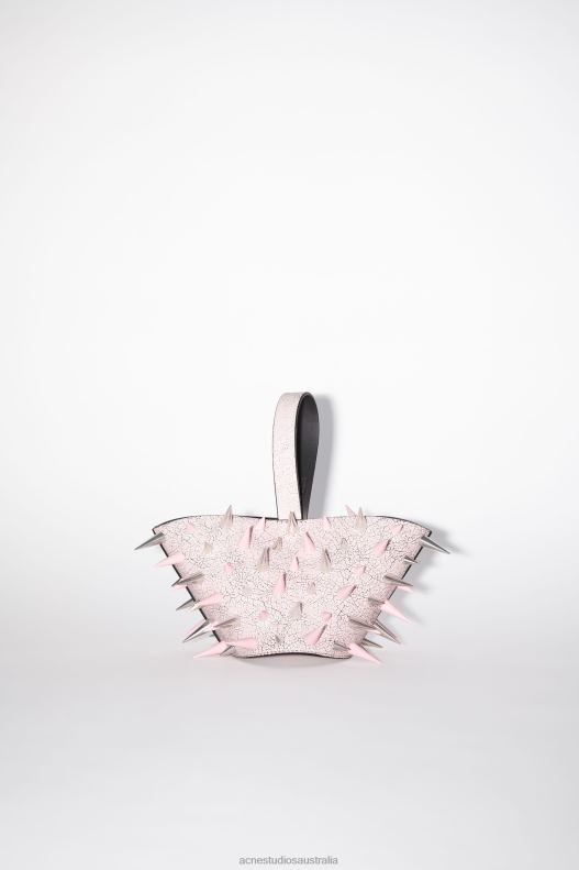 Top handle spike bag Pastel Pink Acne Studios R66LJ844 Accessories