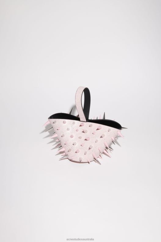 Top handle spike bag Pastel Pink Acne Studios R66LJ844 Accessories