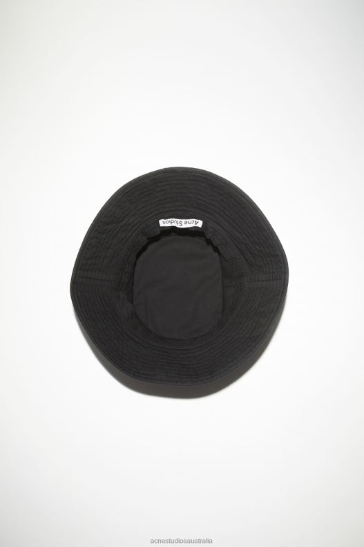 Twill bucket hat Black Acne Studios R66LJ515 Accessories