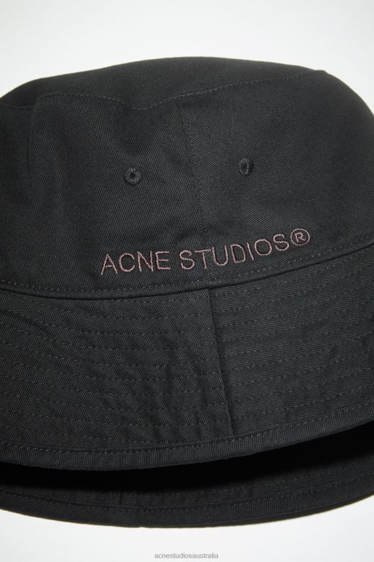 Twill bucket hat Black Acne Studios R66LJ515 Accessories