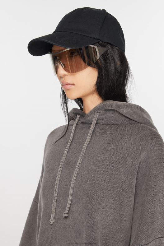 Twill cap Black Acne Studios R66LJ454 Accessories