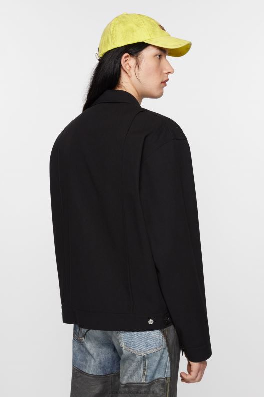 Twill jacket Black Acne Studios R66LJ893 Apparel