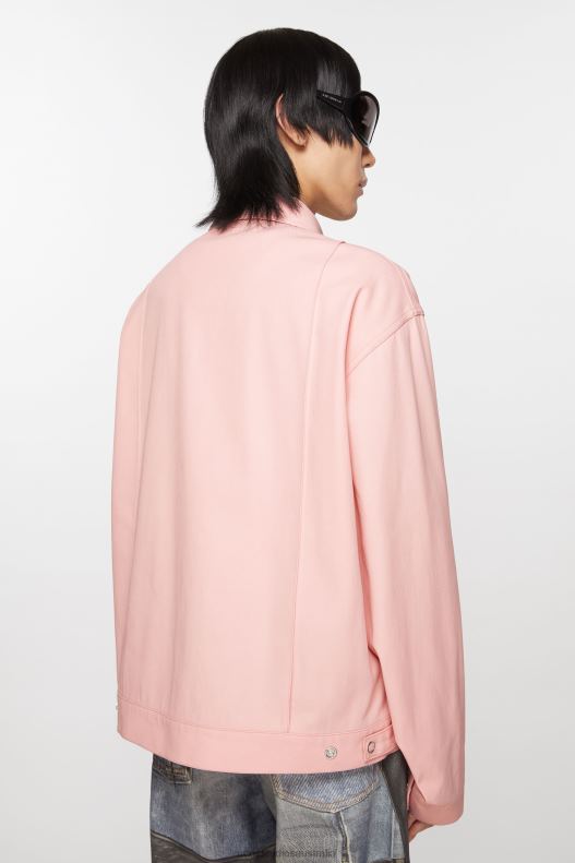 Twill jacket Pale Pink Acne Studios R66LJ889 Apparel