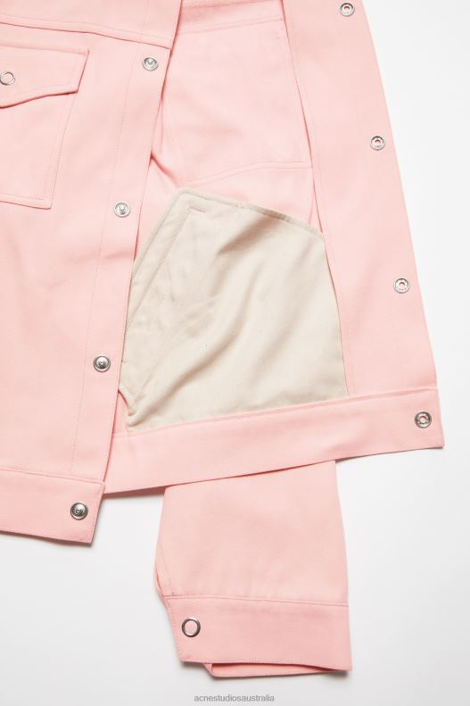 Twill jacket Pale Pink Acne Studios R66LJ889 Apparel