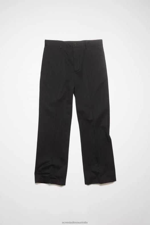 Twill trousers Black Acne Studios R66LJ1061 Apparel