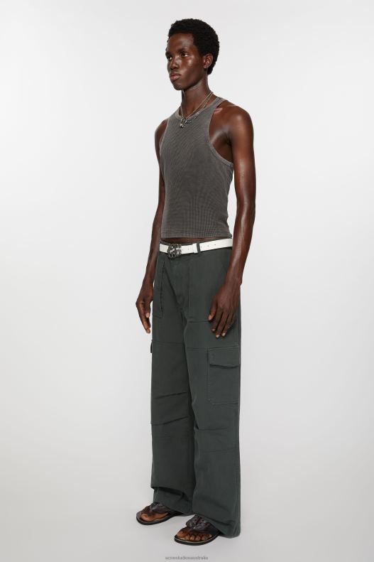 Twill trousers Dark Grey Acne Studios R66LJ1032 Apparel