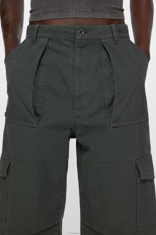 Twill trousers Dark Grey Acne Studios R66LJ1032 Apparel