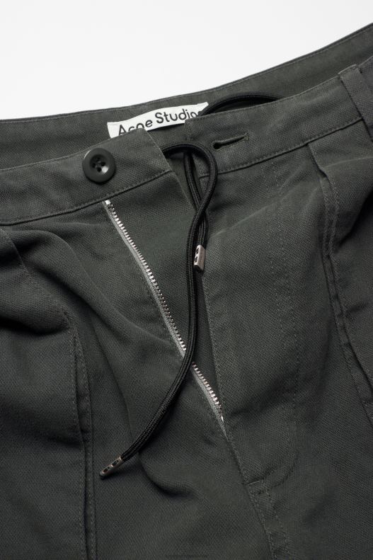 Twill trousers Dark Grey Acne Studios R66LJ1032 Apparel