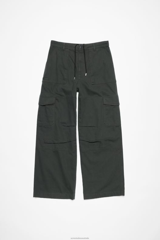 Twill trousers Dark Grey Acne Studios R66LJ1032 Apparel