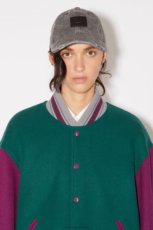 Varsity jacket Unisex Night Green Acne Studios R66LJ23 Apparel