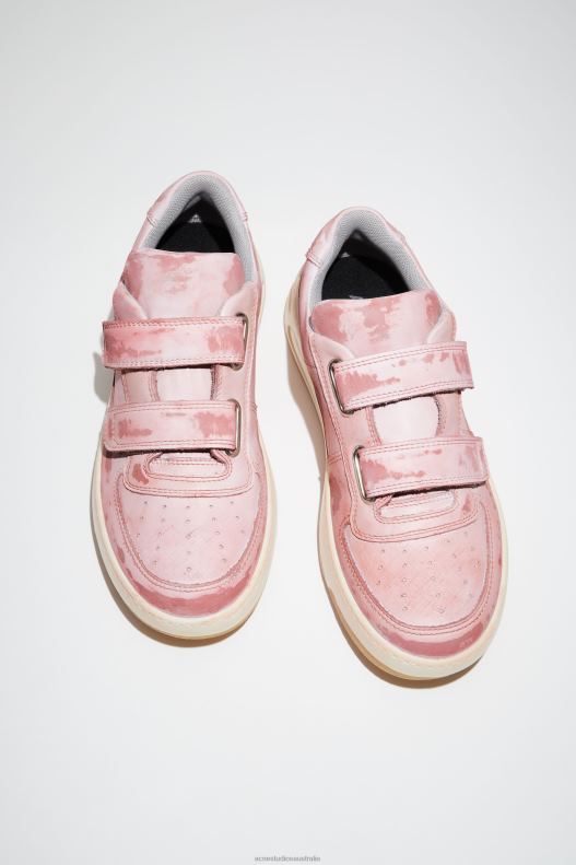 Velcro strap sneakers Antique Pink Acne Studios R66LJ733 Footwear