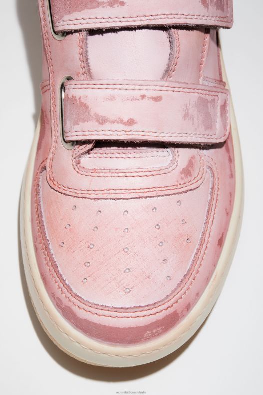 Velcro strap sneakers Antique Pink Acne Studios R66LJ733 Footwear