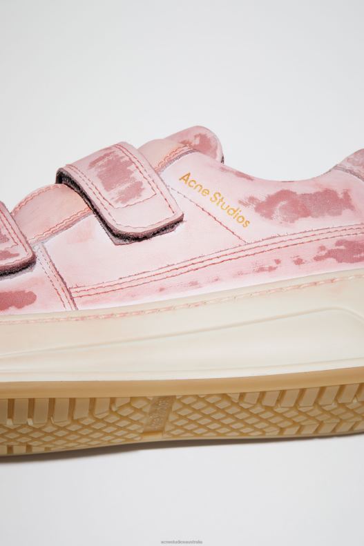 Velcro strap sneakers Antique Pink Acne Studios R66LJ733 Footwear