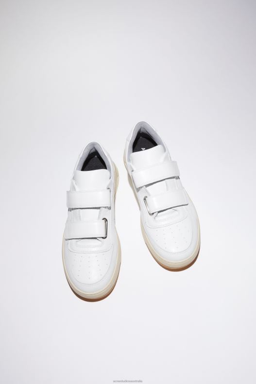 Velcro strap sneakers White Acne Studios R66LJ1224 Footwear