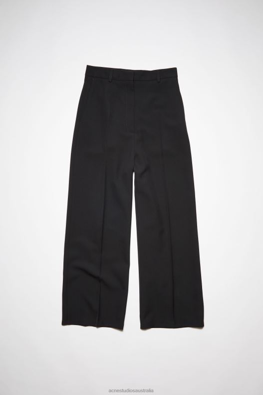 Wool blend trousers Black Acne Studios R66LJ406 Apparel