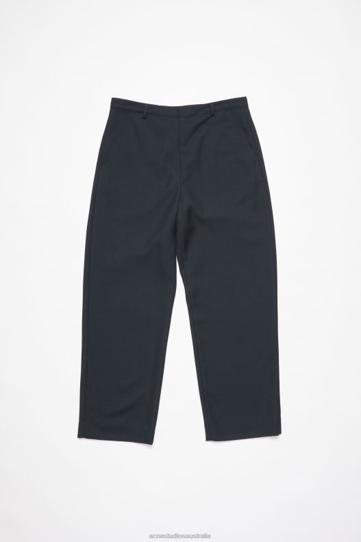 Wool blend trousers Dark Navy Acne Studios R66LJ1047 Apparel