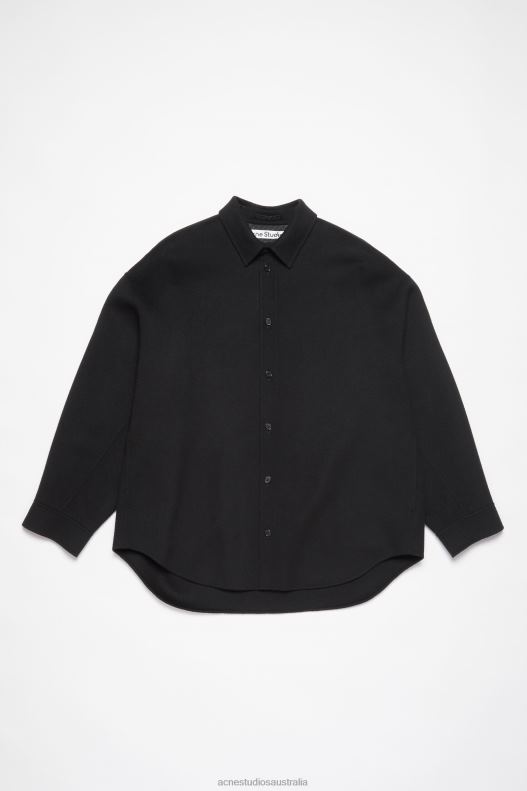 Wool jacket Black Acne Studios R66LJ887 Apparel