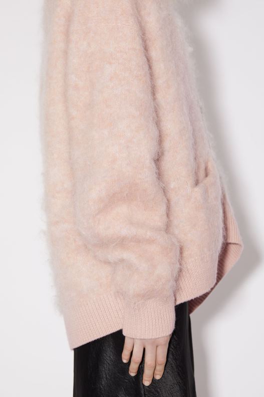 Wool mohair cardigan Faded Pink Acne Studios R66LJ110 Apparel