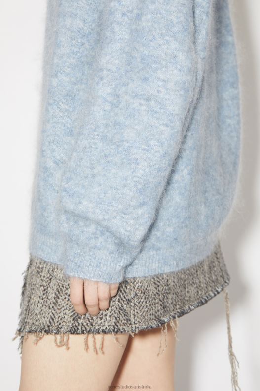 Wool mohair jumper Denim Blue Acne Studios R66LJ106 Apparel