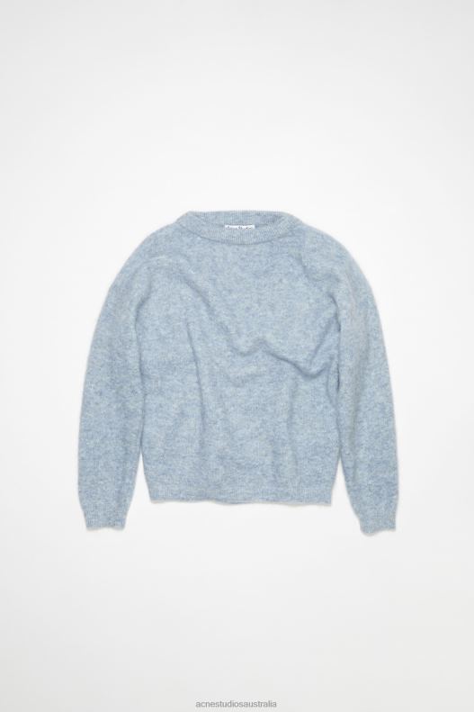 Wool mohair jumper Denim Blue Acne Studios R66LJ106 Apparel