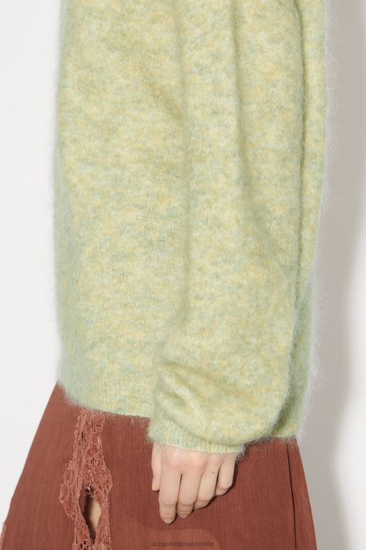 Wool mohair jumper Pistachio Green Acne Studios R66LJ102 Apparel