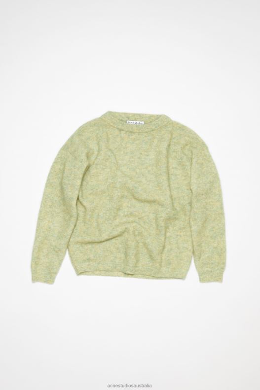 Wool mohair jumper Pistachio Green Acne Studios R66LJ102 Apparel